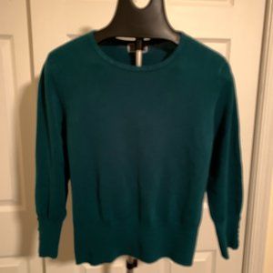 JM Collection Green Sweater